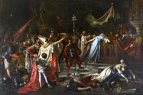 The Sack of Rome, 1887, Francisco Javier Amérigo y Aparici
