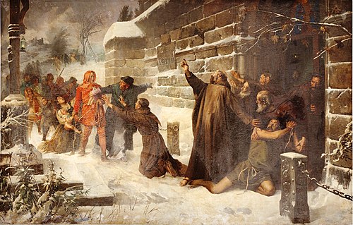 El derecho de asilo, 1892, Francisco Javier Amérigo y Aparici