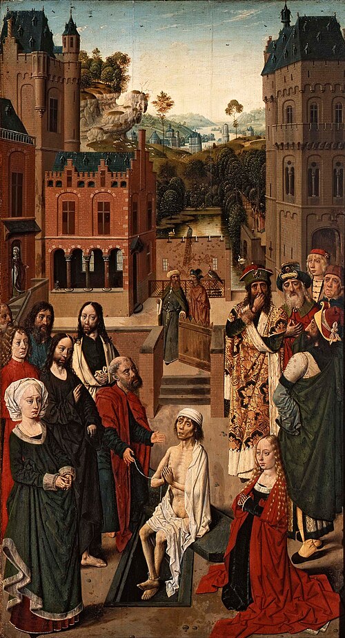 Raising of Lazarus, 1487, Master of the Tiburtine Sibyl