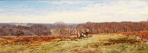 In The New Forest, Hampshire, , Heywood Hardy