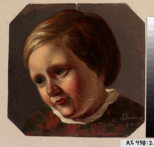 Boy, 1854, Anders Ekman