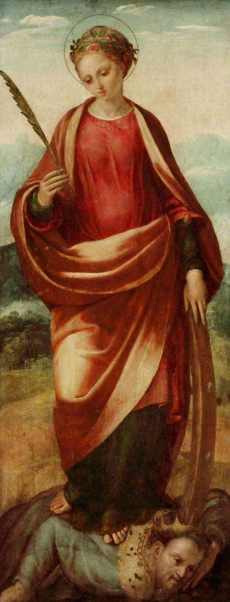 Saint Catherine of Alexandria, , Vincenzo degli Azani
