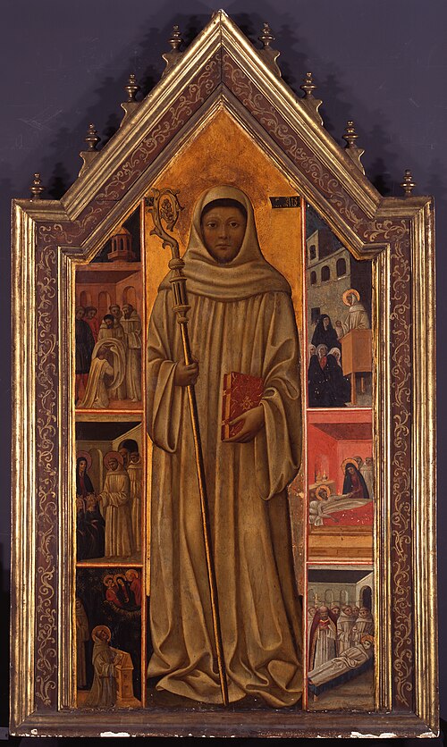 St. Bernard of Clairvaux and scenes of his life, , Francesco d'Antonio del Chierico