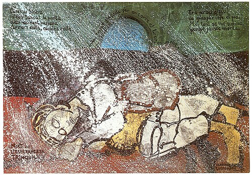 Mort de l'Esperanceta Trinquis, 1985, Armand Cardona Torrandell