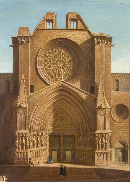 Entry Cathedral (Tarragona), 1880, Pere Duran i Farell