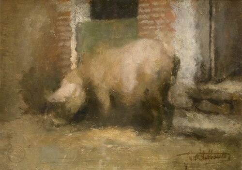 The Sow, 1914, Jan Stobbaerts