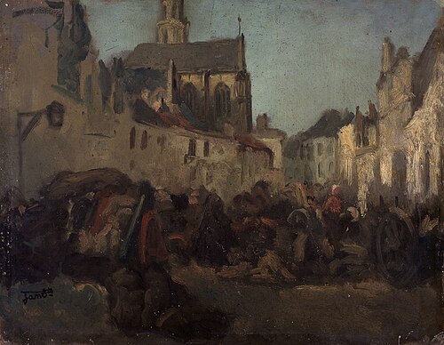 Marché, , Jan Stobbaerts