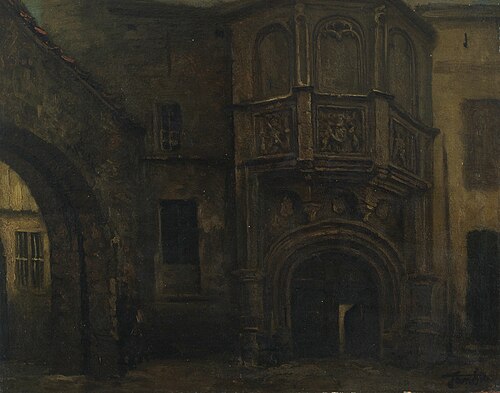 Le Steen à Anvers, , Jan Stobbaerts