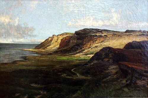 Morsum Cliff, Sylt, 1902, Hinrich Wrage