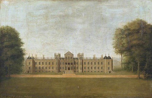 View of the South (Park) Front of Seaton Delaval Hall, 1775, William Bell