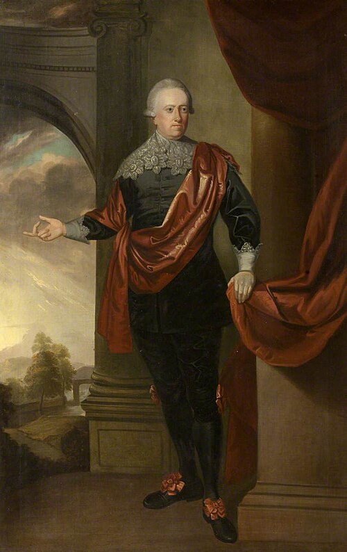 John Hussey Delaval, 1st Baron Delaval of Seaton Delaval (1728-1808), 1880, William Bell