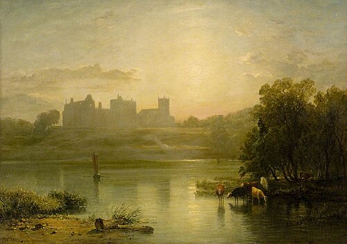 Linlithgow Palace, 1855, Edmund Thornton Crawford