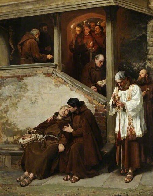 In hora mortis, 1875, William Christian Symons