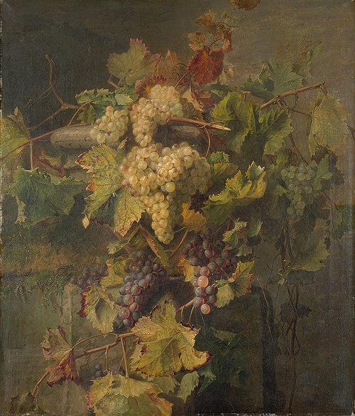 De maand November aan de Rijn, 1867, Adriana Johanna van Haanen