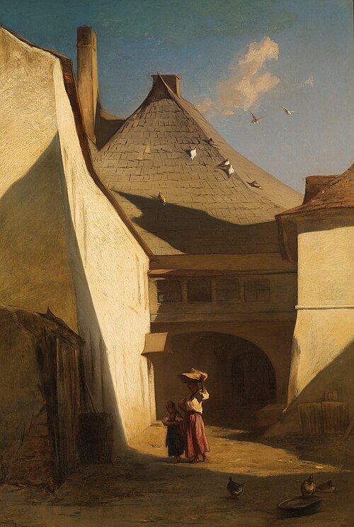 Ungarischer Bauernhof, , Johann Gualbert Raffalt