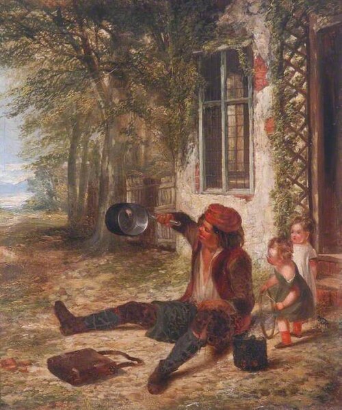 The Tinker, 1842, James Peel