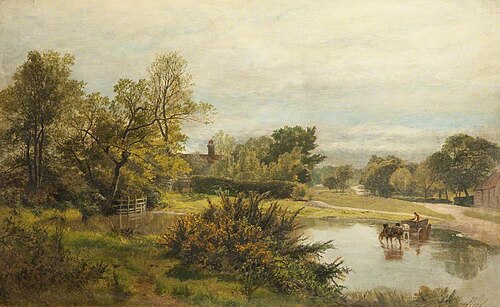 Totteridge, near Hampstead, 1900, James Peel
