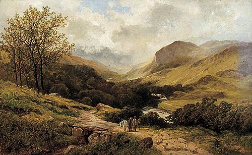 Cyfyng Falls, , James Peel