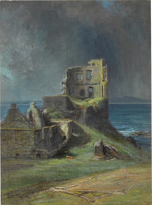 Dunure Castle, Ayrshire, , John Smart