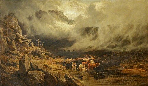 The Pass of the Cateran, 1874, John Smart
