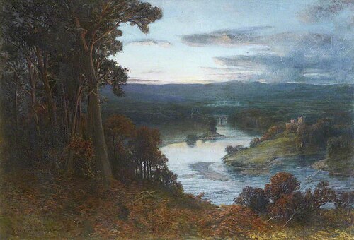 A Perthshire River, 1894, John Smart
