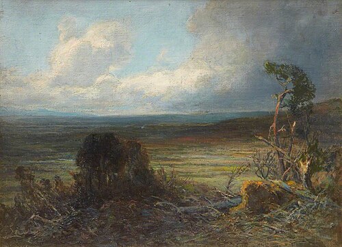 A Cloudy Day, Strathearn, Perthshire, 1896, John Smart
