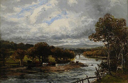 On the Teith near Doune, , John Smart