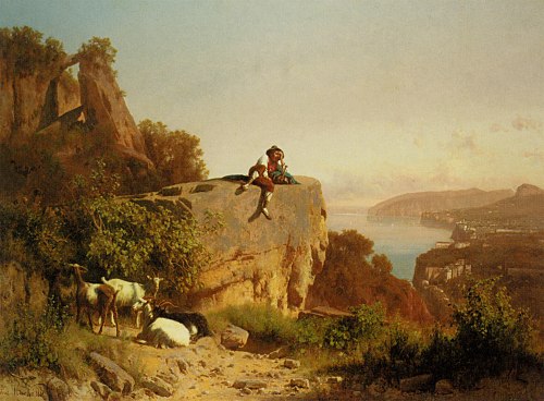 Surveying the Vista, 1886, András Markó