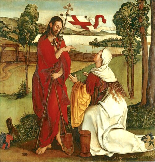 Noli me tangere, 1512, Meister des Dominikanerzyklus