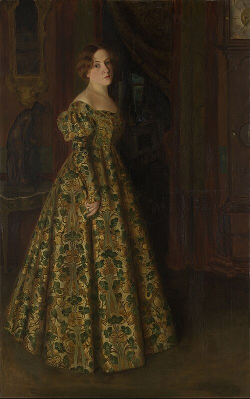 Portrait de madame Gustave-Max Stevens, 1897, Gustave Max Stevens