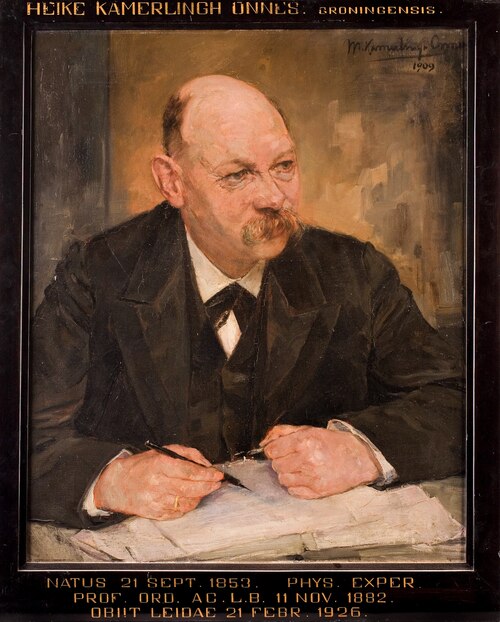 Portret van Heike Kamerlingh Onnes, hoogleraar Proefondervindelijke natuurkunde en meteorologie te L, 1909, Menso Kamerlingh Onnes
