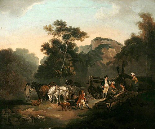 The Watering Place, , Thomas Hand