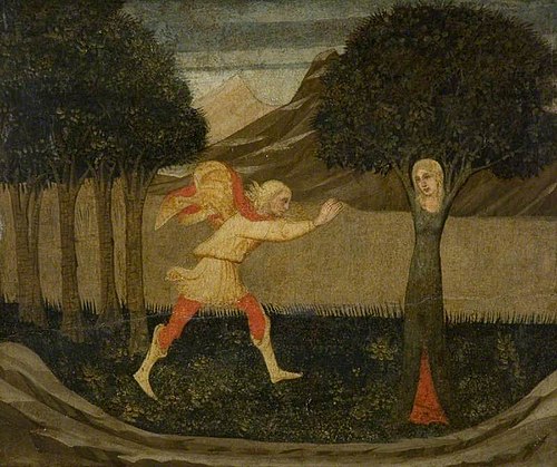 The Metamorphosis of Daphne, 1450, Maître du Jugement de Pâris du Bargello