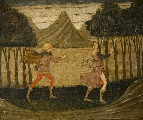 Daphne Pursued by Apollo, 1450, Maître du Jugement de Pâris du Bargello
