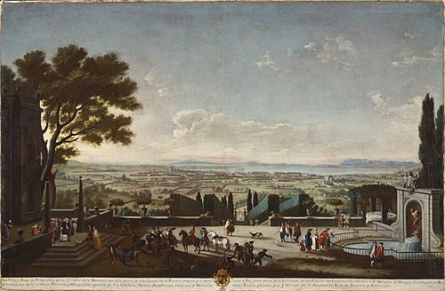 View of the Town and Harbor of Toulon (La villa y rada de Tolón), 1771, Juan Patricio Morlete Ruiz