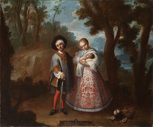 IX. De español y albina, torna atrás, 1760, Juan Patricio Morlete Ruiz