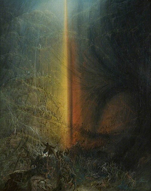 The Destruction of Pharaoh's Host, 1830, Samuel Colman