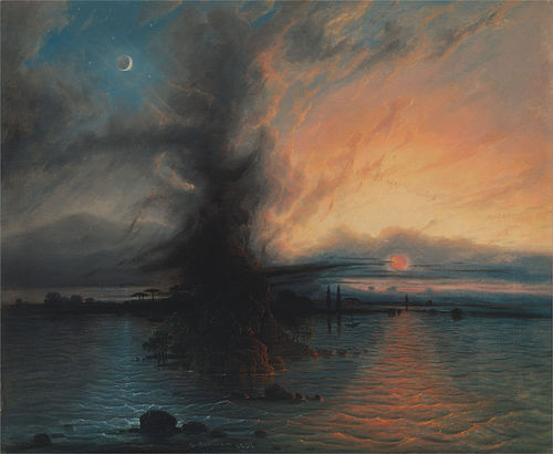 The Rock of Salvation, 1837, Samuel Colman