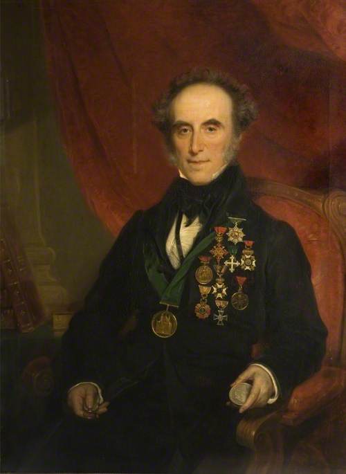 Portrait Of Sir Edward Thomason ( 1769-1849 ), 1844, Samuel Colman