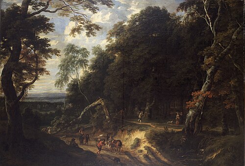 La Forêt de Soignes aux personnages, , Jacques d'Arthois