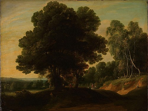 Sunken Road in a Wood, 1658, Jacques d'Arthois