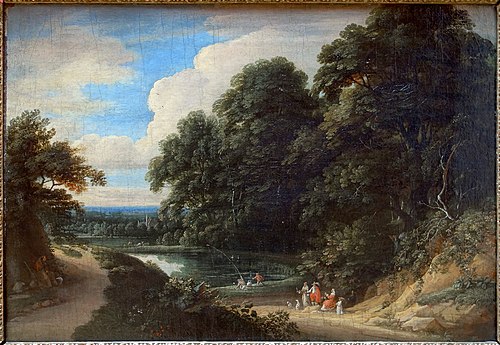 Etang à la lisière d'un bois, 1700, Jacques d'Arthois