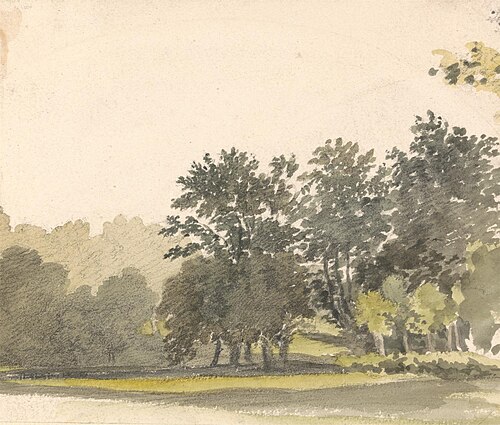 Landscape with Trees, , Robert Hills