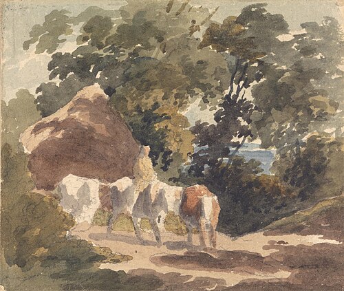 Reminiscence of Gainsborough, , Robert Hills