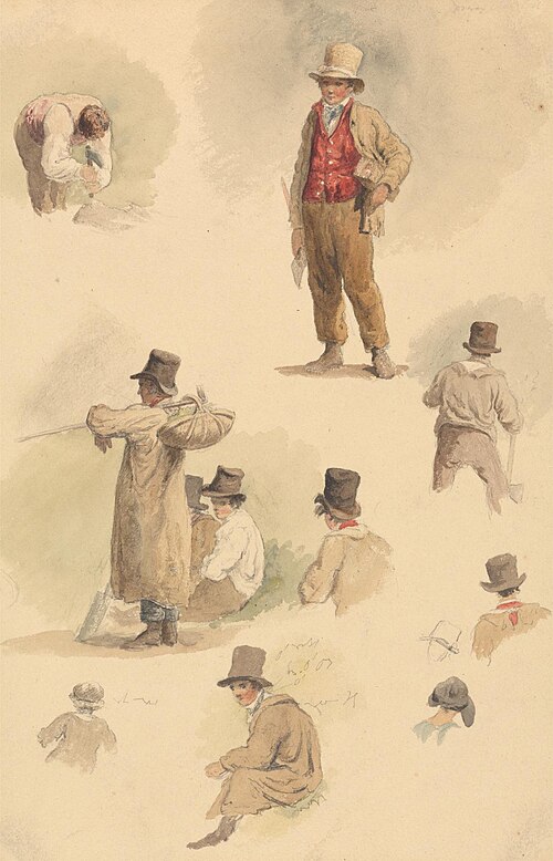 A Woodcutter and Other Studies, , Robert Hills