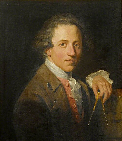 Portrait of a Young Artist (John Soane, 1753–1837), 1776, Christopher William Hunneman