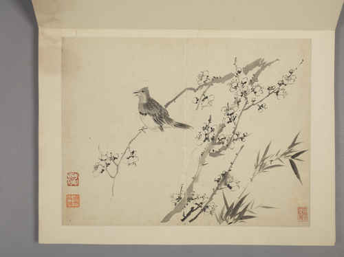 杨晋山水花鸟册, , Yang Jin