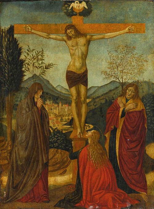Crucifixion, , Alesso di Benozzo