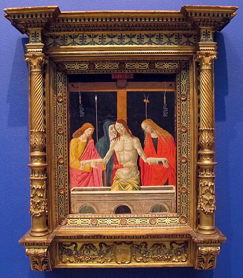 imago pietatis, 1490, Alesso di Benozzo