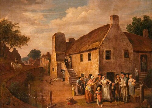 A Village Argument, 1822, Alexander Carse